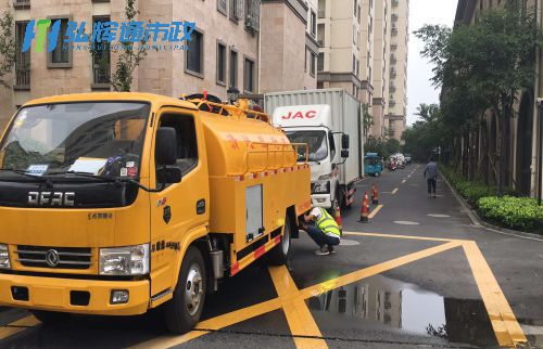 张家港小区管道清淤及CCTV检测